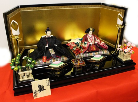 新作 雛人形展示販売開始　　岡崎市の人形店　藤川宿にあります