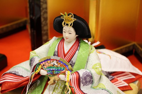 岡崎イオンに粟生人形の雛人形展示のお礼。ありがとうございました